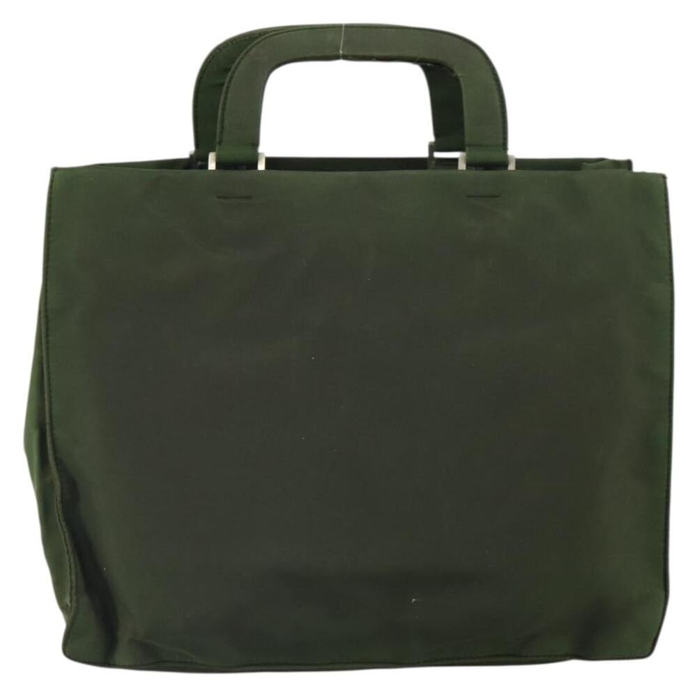 Prada Nylon Handbag Khaki Green
